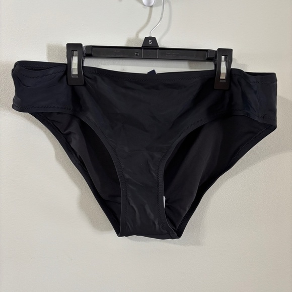 J.crew black swim bottom size large - Picture 1 of 4
